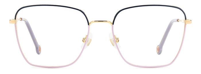 Occhiali da vista Carolina Herrera Her 0162 107312 (LKS) colore gold blue forma quadrato 