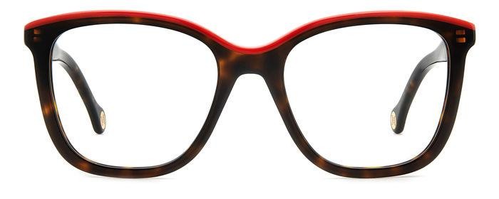 Occhiali da vista Carolina Herrera Her 0146 107343 (O63) colore havana red forma rettangolare 