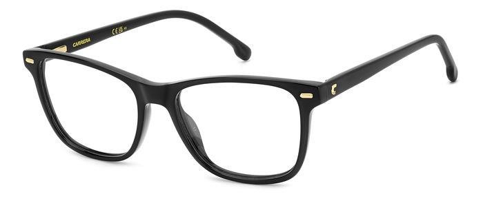 Brillen Carrera 3009 107349 (807) farbe black form cat-eye 