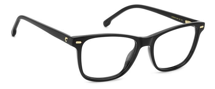 Brillen Carrera 3009 107349 (807) farbe black form cat-eye 