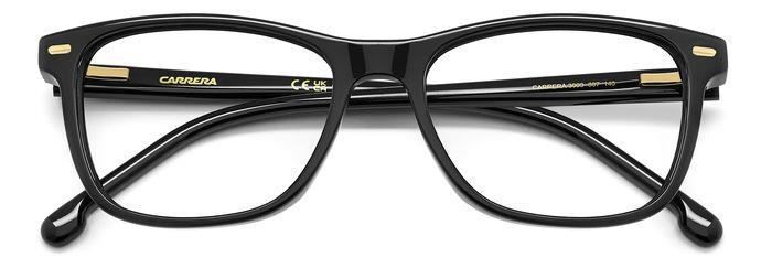 Brillen Carrera 3009 107349 (807) farbe black form cat-eye 
