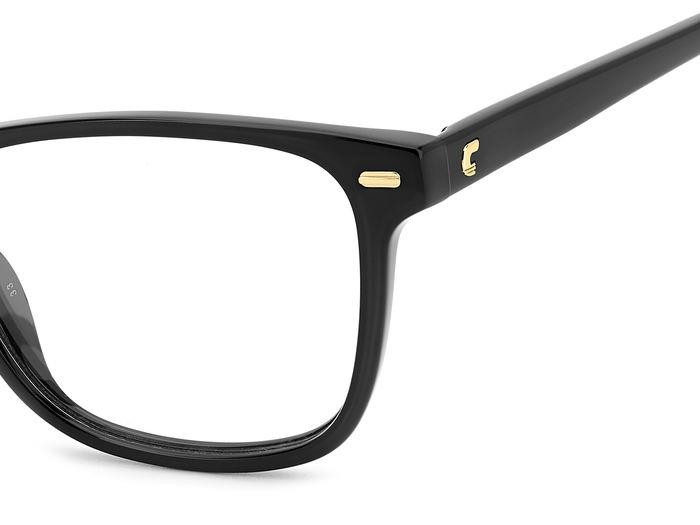 Brillen Carrera 3009 107349 (807) farbe black form cat-eye 