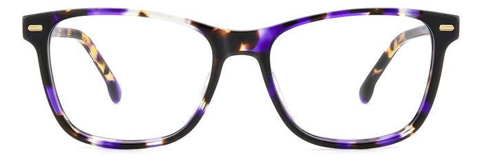 Brillen Carrera 3009 107349 (HKZ) farbe violet havana form cat-eye 