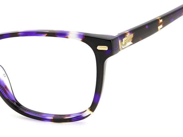 Brillen Carrera 3009 107349 (HKZ) farbe violet havana form cat-eye 