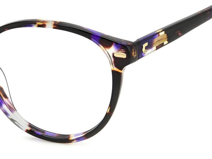 Occhiali da vista Carrera 3010 107350 (HKZ) colore violet havana forma pantos 