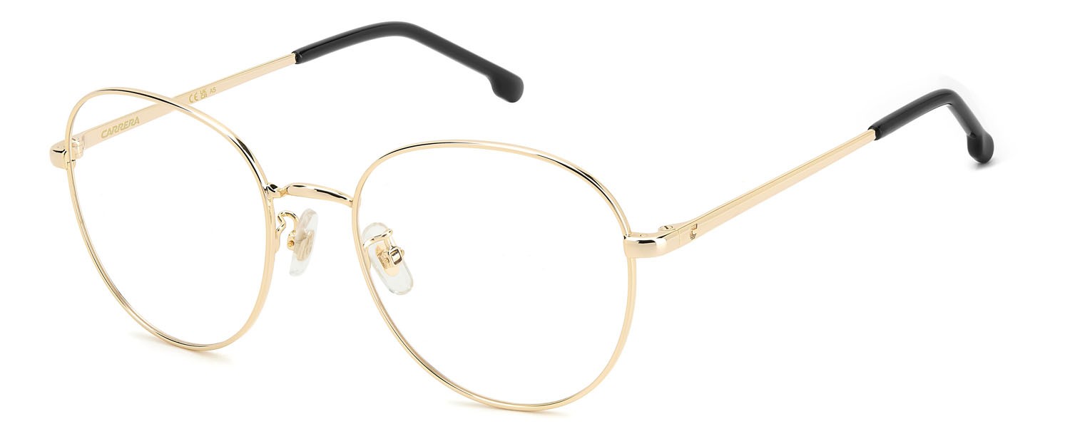 Occhiali da vista Carrera 3012 107353 (J5G) colore gold forma pantos 