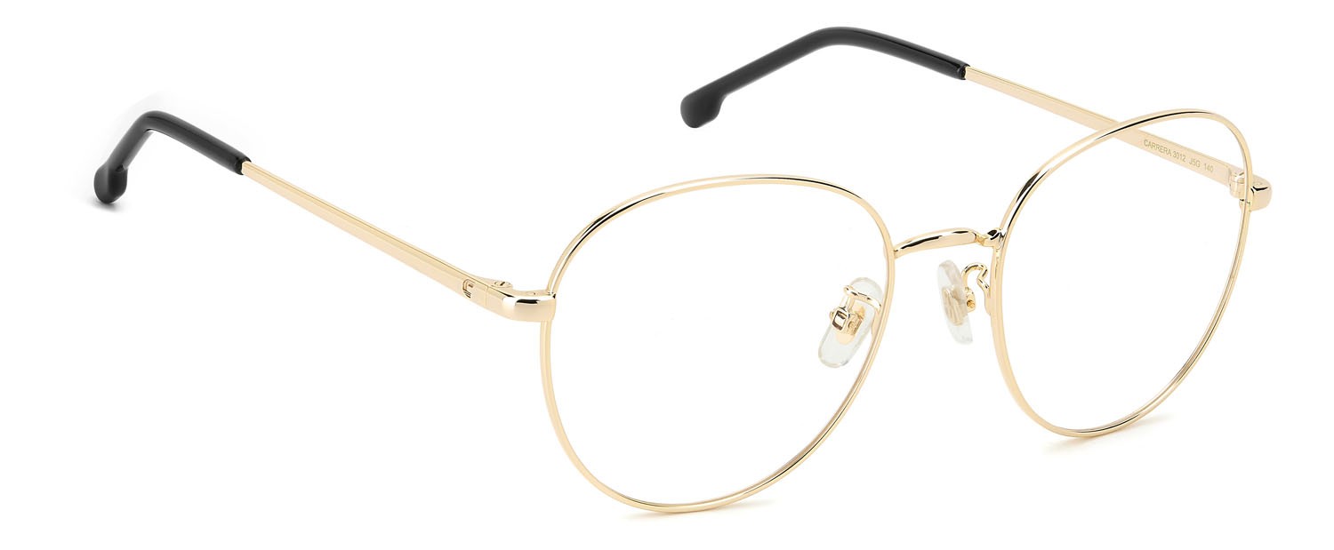 Occhiali da vista Carrera 3012 107353 (J5G) colore gold forma pantos 