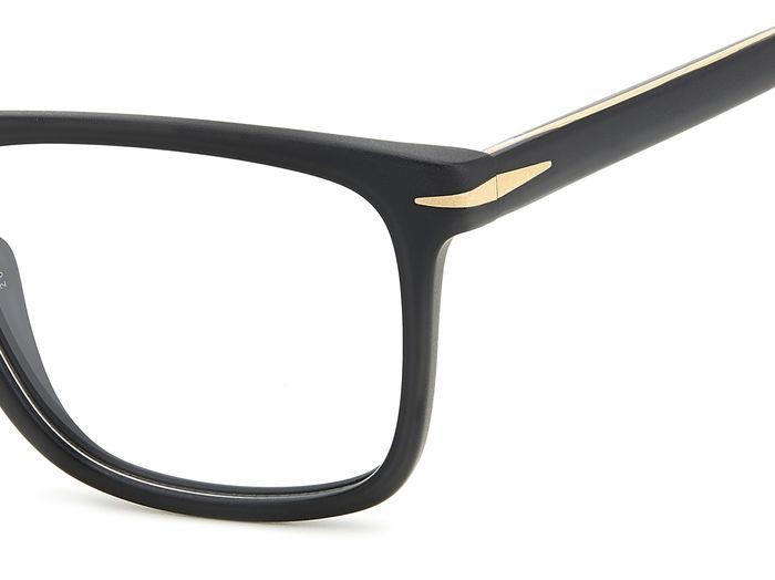 Occhiali da vista David Beckham Db 7115 107378 (I46) colore matte black gold forma quadrato 