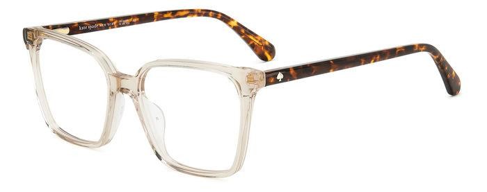 Occhiali da vista Kate Spade Everleigh 107432 (10A) colore beige forma quadrato 