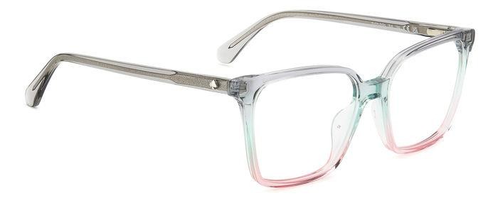 Occhiali da vista Kate Spade Everleigh 107432 (3U5) colore grey green forma quadrato 