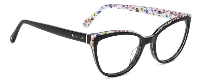 Occhiali da vista Kate Spade Lucinda 107434 (807) colore black forma rotondo 