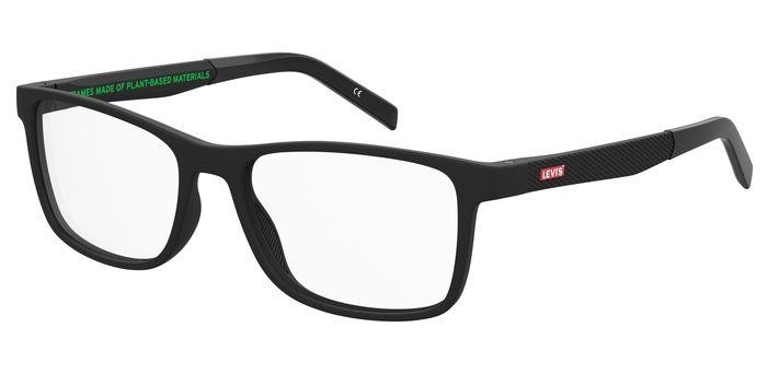 Brillen Levi's Lv 5049 107479 (003) farbe matte black form rechteckig 