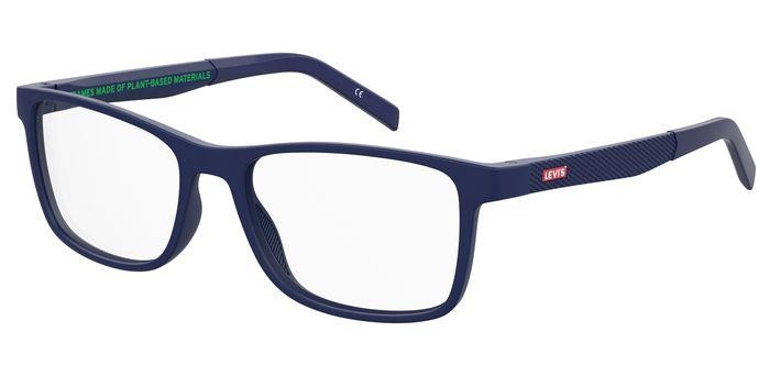 Brillen Levi's Lv 5049 107479 (FLL) farbe matte blue form rechteckig 