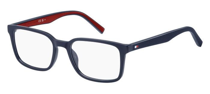 Occhiali da vista Tommy Hilfiger Th 2049 107534 (FLL) colore matte blue forma rettangolare 