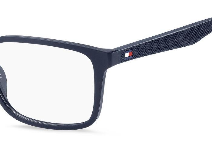 Occhiali da vista Tommy Hilfiger Th 2049 107534 (FLL) colore matte blue forma rettangolare 