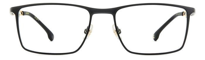 Brillen Carrera 8898 107538 (I46) farbe matte black gold form rechteckig 