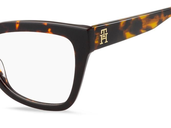 Occhiali da vista Tommy Hilfiger Th 2053 107555 (086) colore havana forma farfalla 