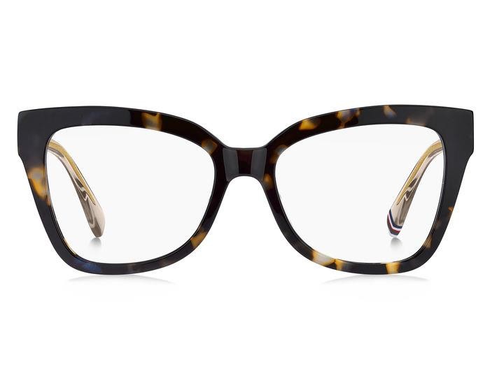 Occhiali da vista Tommy Hilfiger Th 2053 107555 (1ZN) colore blue nude forma farfalla 