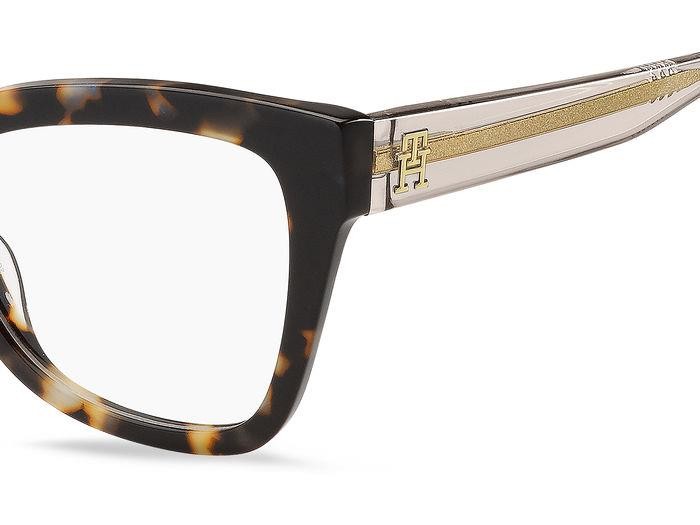 Occhiali da vista Tommy Hilfiger Th 2053 107555 (1ZN) colore blue nude forma farfalla 