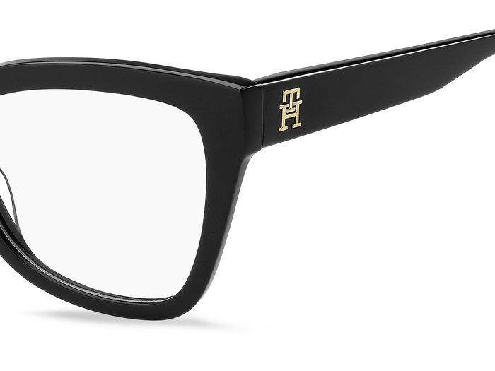Occhiali da vista Tommy Hilfiger Th 2053 107555 (807) colore black forma farfalla 