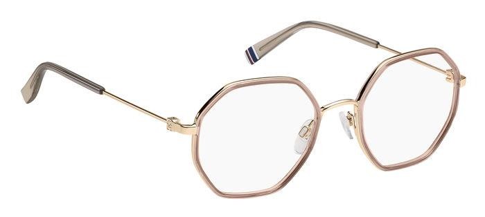 Occhiali da vista Tommy Hilfiger Th 2056 107559 (35J) colore pink forma geometrico 