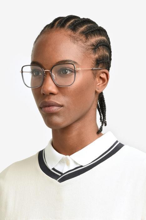 Occhiali da vista Tommy Hilfiger Th 2057 107564 (KB7) colore grey forma geometrico 