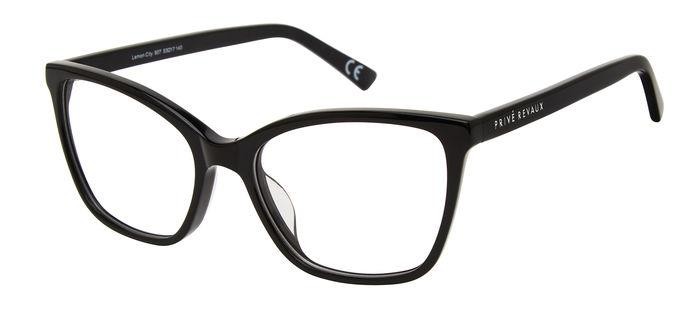 Eyeglasses Privé Revaux Lemon City 107572 (807) color black shape cat eye 
