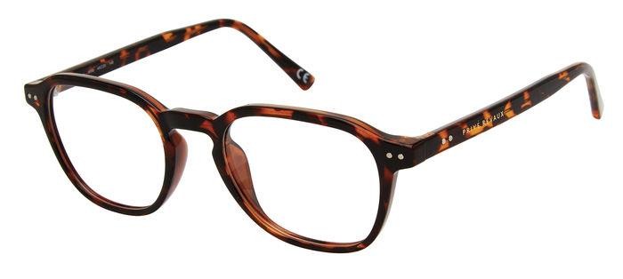 Eyeglasses Privé Revaux The Enrique 107576 (WR9) color brown havana shape round 