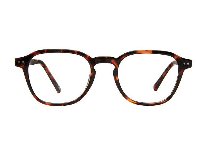 Eyeglasses Privé Revaux The Enrique 107576 (WR9) color brown havana shape round 