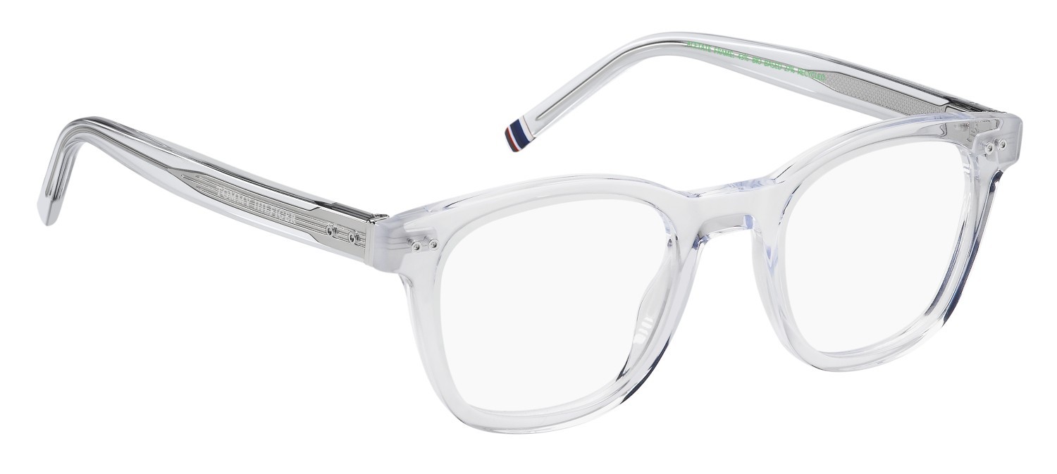 Occhiali da vista Tommy Hilfiger Th 2035 107581 (900) colore crystal forma rettangolare 