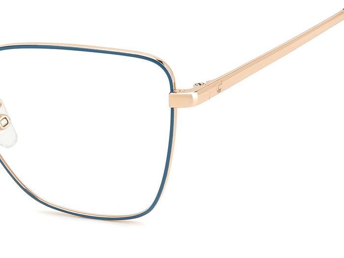 Brillen Carrera 3022 107589 (OGA) farbe gold teal form schmetterling 