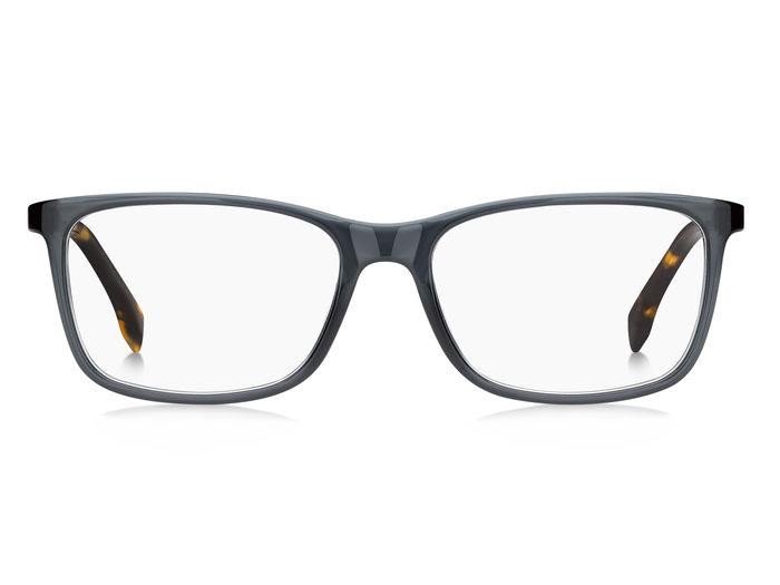 Eyeglasses Hugo Boss 1573 107595 (ACI) color grey havana shape rectangle 