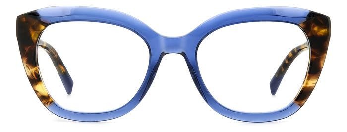Occhiali da vista Missoni Mis 0157 107606 (JBW) colore blue havana forma cat eye 