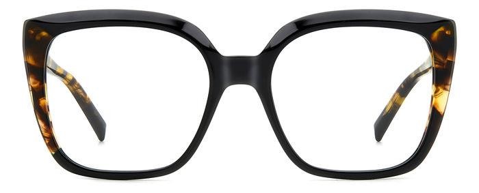 Occhiali da vista Missoni Mis 0158 107607 (WR7) colore black havana forma quadrato 