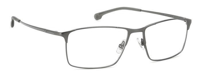 Brillen Carrera 8896 107623 (R80) farbe matte dark ruthenium form rechteckig 
