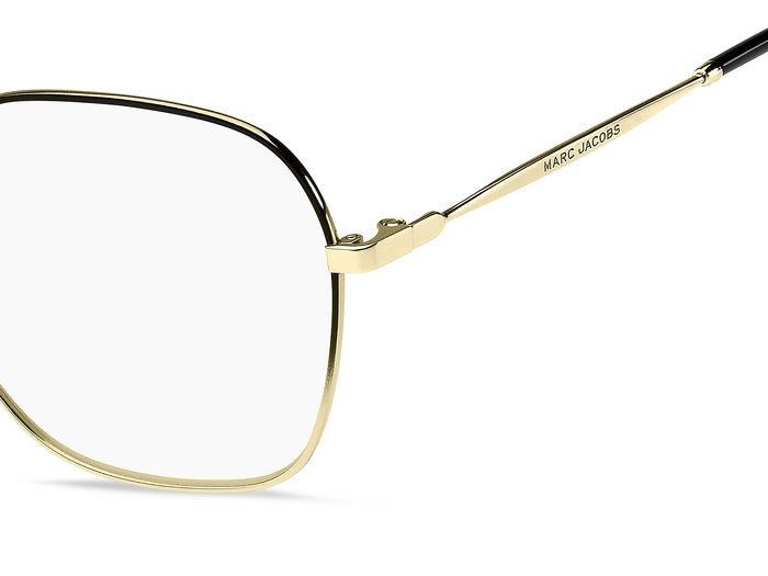 Occhiali da vista Marc Jacobs 703 107662 (2M2) colore black gold forma geometrico 