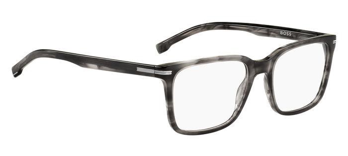 Eyeglasses Hugo Boss 1602 107733 (2W8) color grey horn shape square 