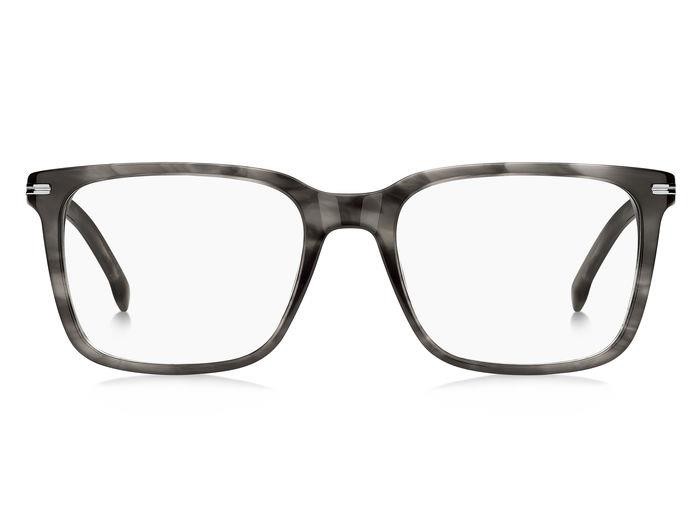 Eyeglasses Hugo Boss 1602 107733 (2W8) color grey horn shape square 