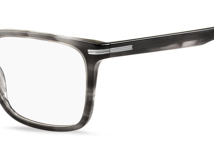 Eyeglasses Hugo Boss 1602 107733 (2W8) color grey horn shape square 