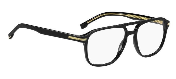 Eyeglasses Hugo Boss 1600 107736 (807) color black shape square 