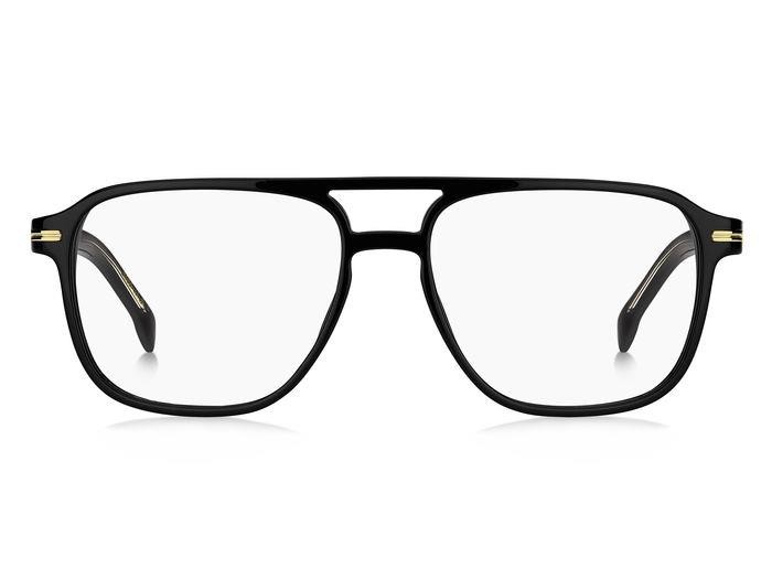 Eyeglasses Hugo Boss 1600 107736 (807) color black shape square 