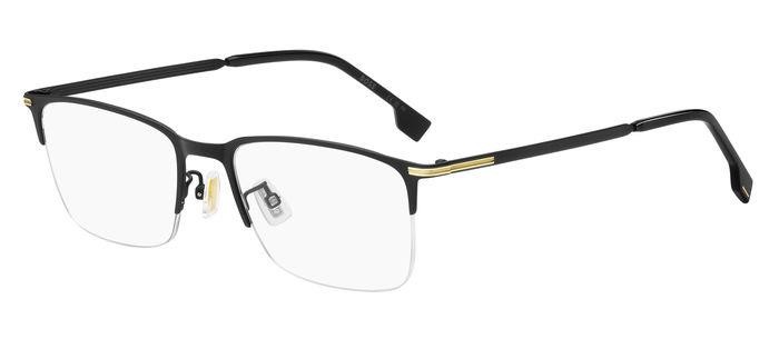 Occhiali da vista Hugo Boss 1616/F 107740 (I46) colore matte black gold forma rettangolare 