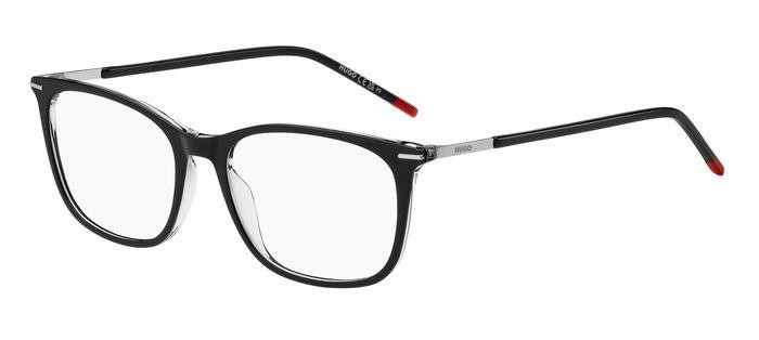 Eyeglasses Hugo Hg 1278 107750 (7C5) color black crystal shape rectangle 