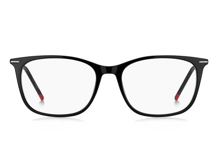 Eyeglasses Hugo Hg 1278 107750 (7C5) color black crystal shape rectangle 