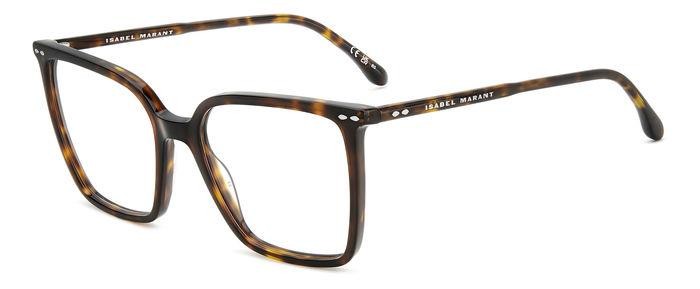 Occhiali da vista Isabel Marant Im 0142 107765 (086) colore havana forma cat eye 