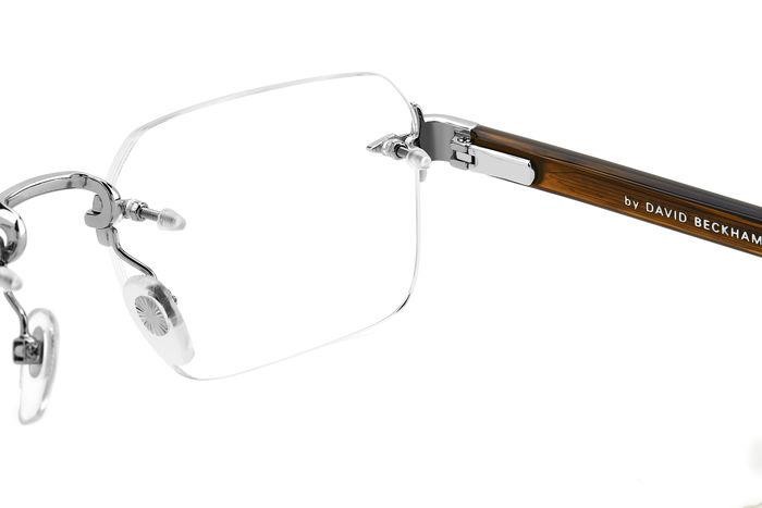 Eyeglasses David Beckham Db 7116 107769 (6LB) color ruthenium shape rectangle 