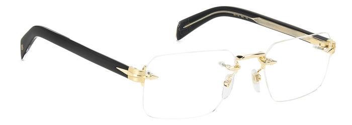Occhiali da vista David Beckham Db 7116 107769 (RHL) colore gold black_ forma rettangolare 