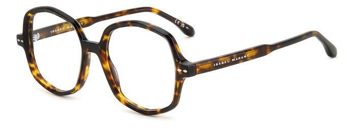 Occhiali da vista Isabel Marant Im 0147 107789 (086) colore havana forma geometrico 