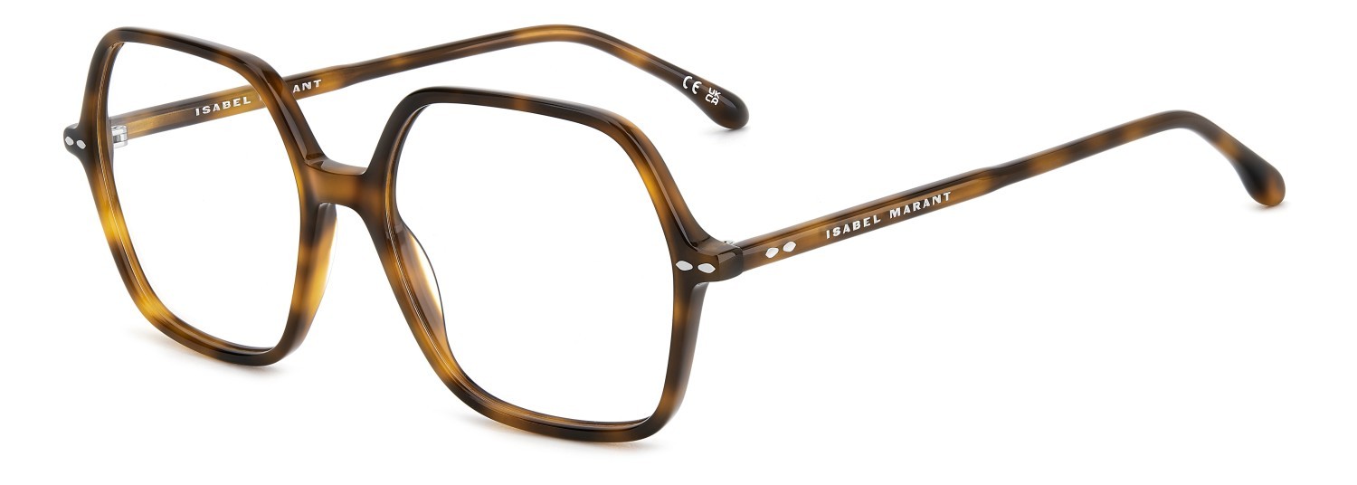 Eyeglasses Isabel Marant Im 0150 107793 WR9 color brown havana shape square 