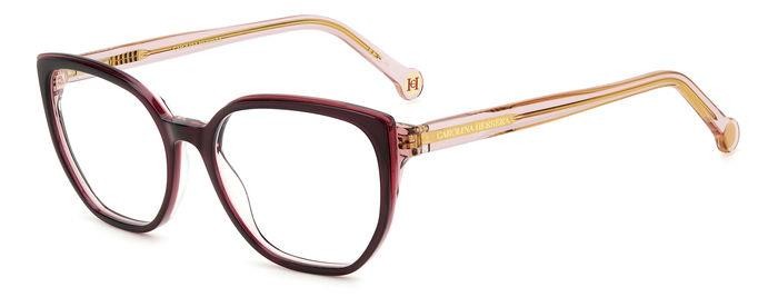 Brillen Carolina Herrera Her 0214 107798 (0T5) form geometrisch 